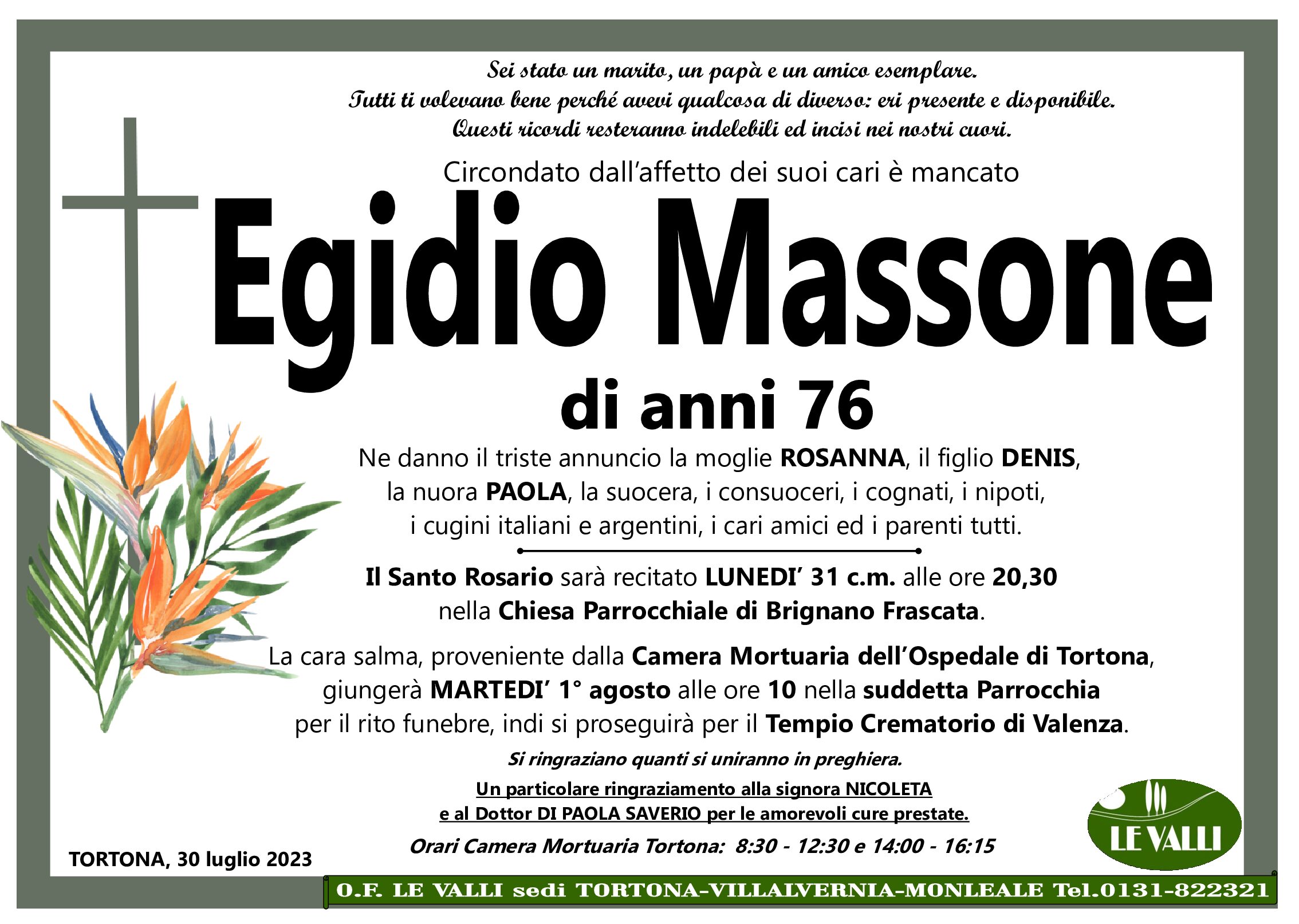 Egidio Massone