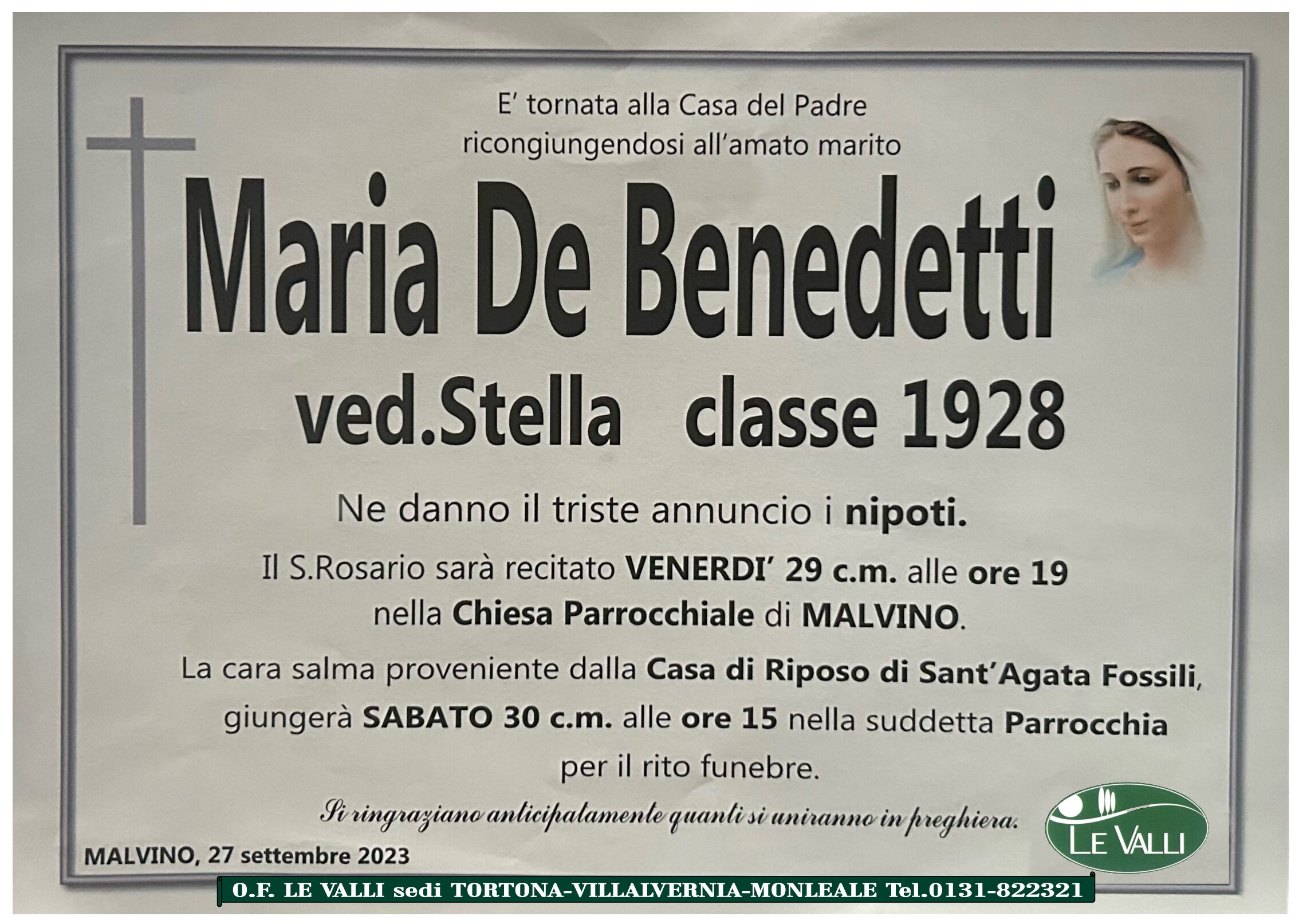 Maria De Benedetti