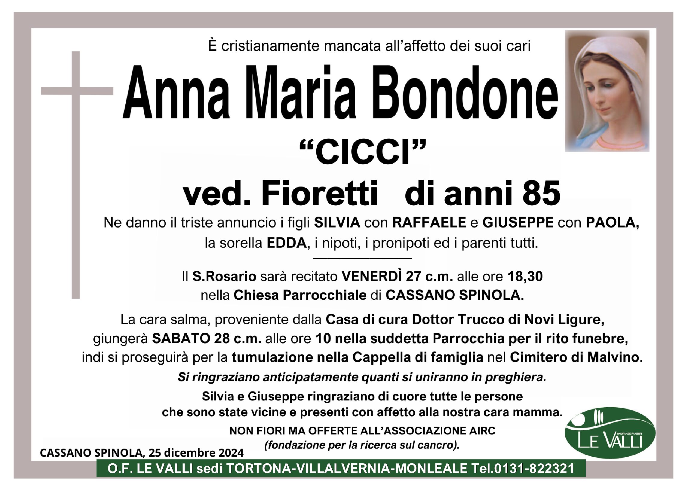 Anna Maria Bondone
