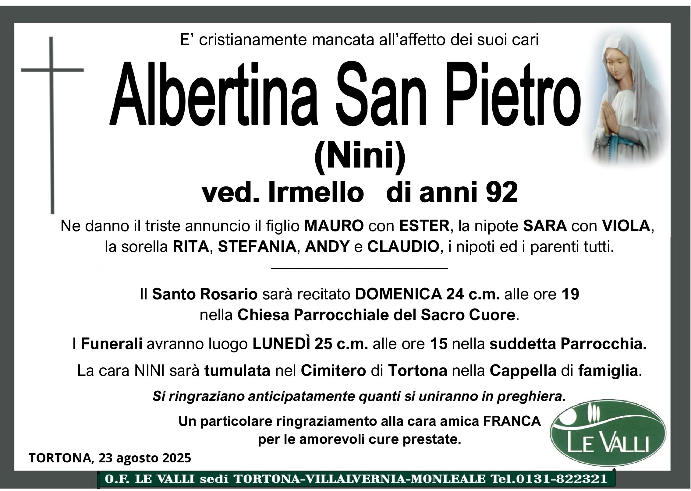 Albertina San Pietro