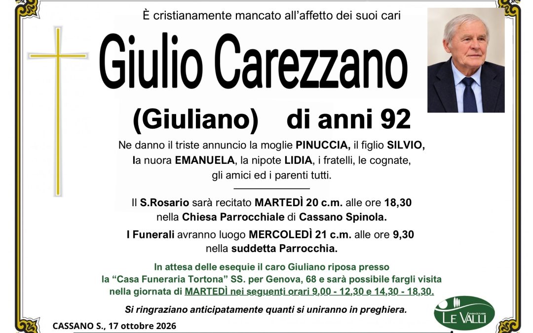 Giulio Carezzano