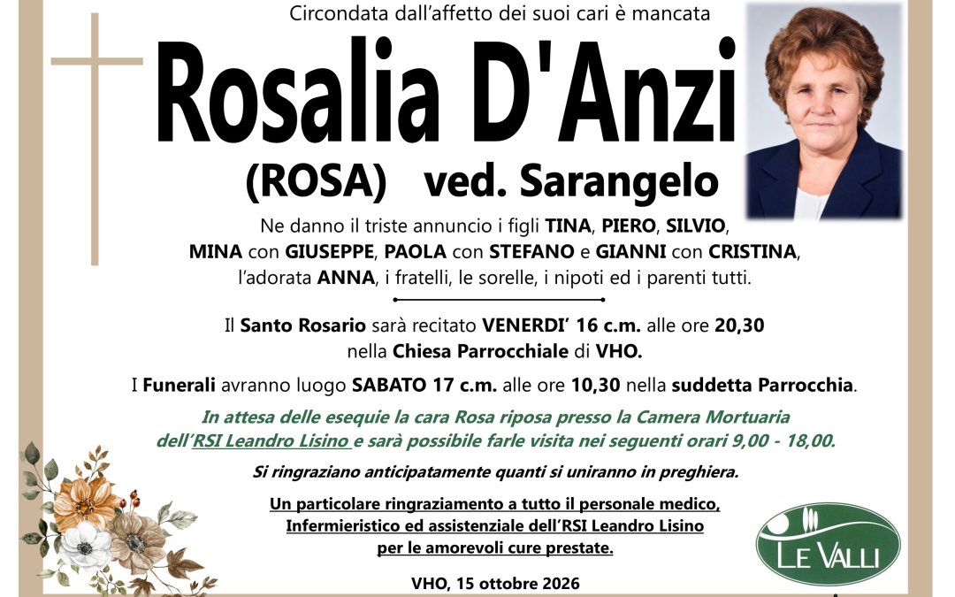 Rosalia D’Anzi